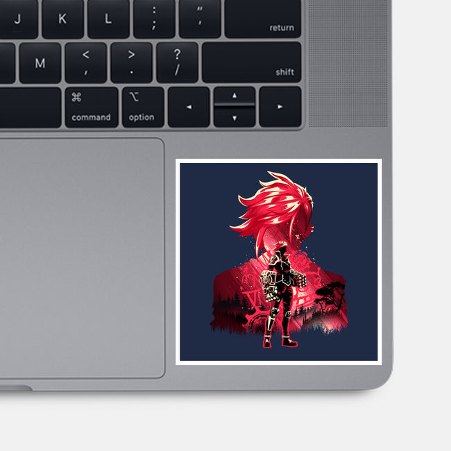 Vi Is Violet-None-Glossy-Sticker-hypertwenty