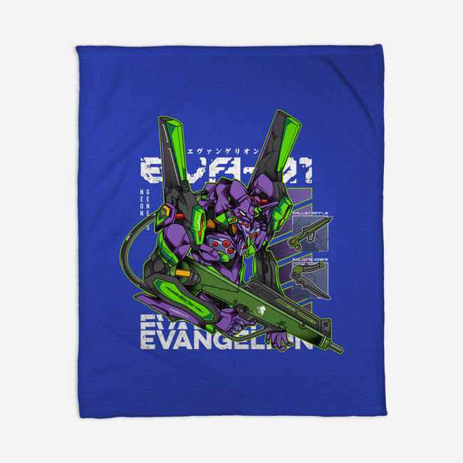 Evangelion 01-None-Fleece-Blanket-hirolabs