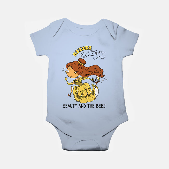 Beauty And The Bees-Baby-Basic-Onesie-imisko