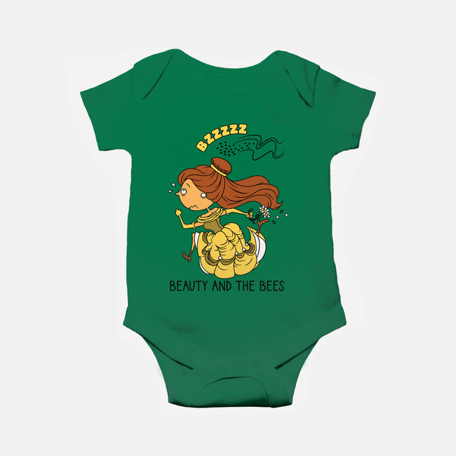 Beauty And The Bees-Baby-Basic-Onesie-imisko