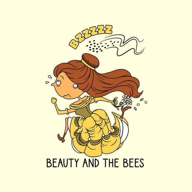 Beauty And The Bees-None-Fleece-Blanket-imisko