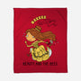 Beauty And The Bees-None-Fleece-Blanket-imisko