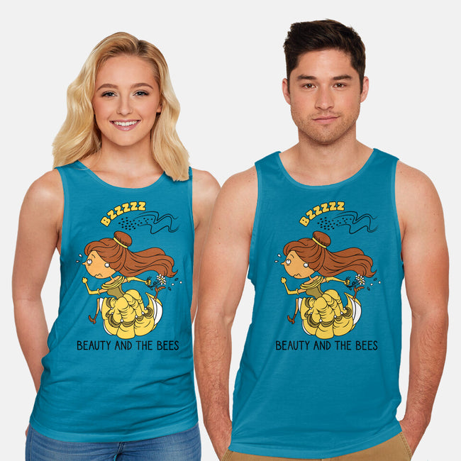 Beauty And The Bees-Unisex-Basic-Tank-imisko