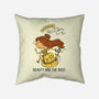Beauty And The Bees-None-Removable Cover w Insert-Throw Pillow-imisko