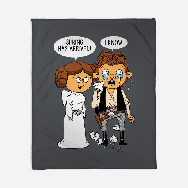 Allergy Wars-None-Fleece-Blanket-imisko