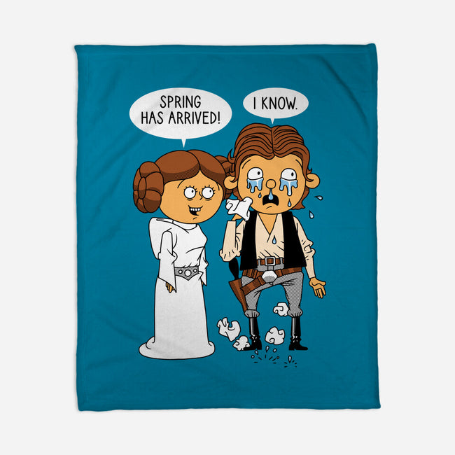 Allergy Wars-None-Fleece-Blanket-imisko