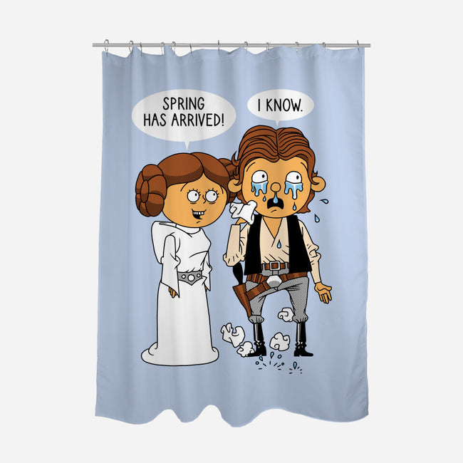 Allergy Wars-None-Polyester-Shower Curtain-imisko