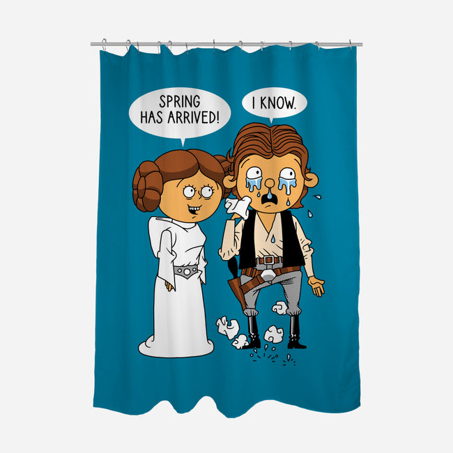 Allergy Wars-None-Polyester-Shower Curtain-imisko