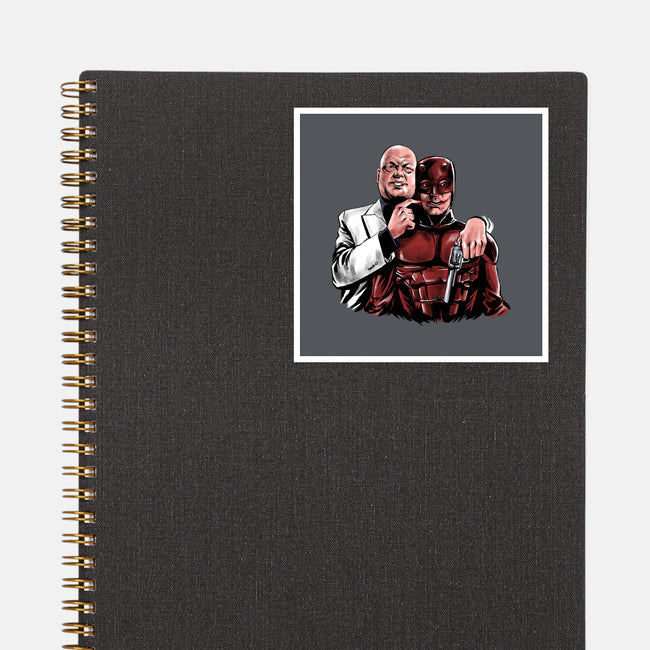 The Kingpin Joke-None-Glossy-Sticker-zascanauta