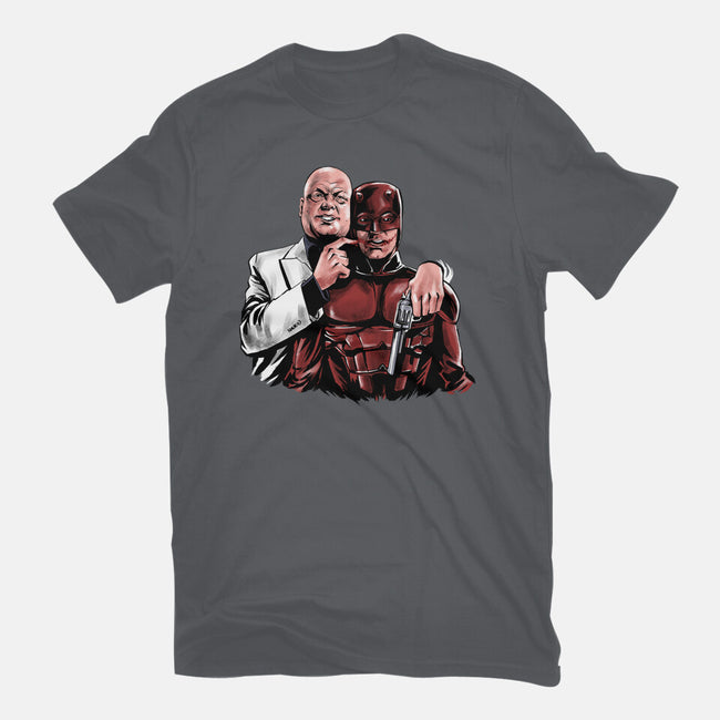 The Kingpin Joke-Womens-Basic-Tee-zascanauta