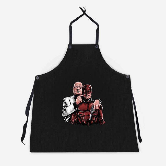 The Kingpin Joke-Unisex-Kitchen-Apron-zascanauta