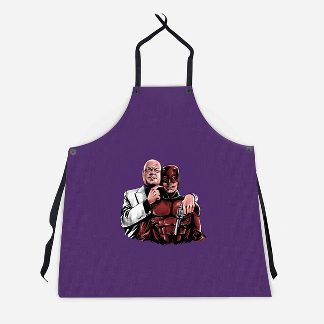 The Kingpin Joke-Unisex-Kitchen-Apron-zascanauta