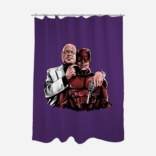 The Kingpin Joke-None-Polyester-Shower Curtain-zascanauta