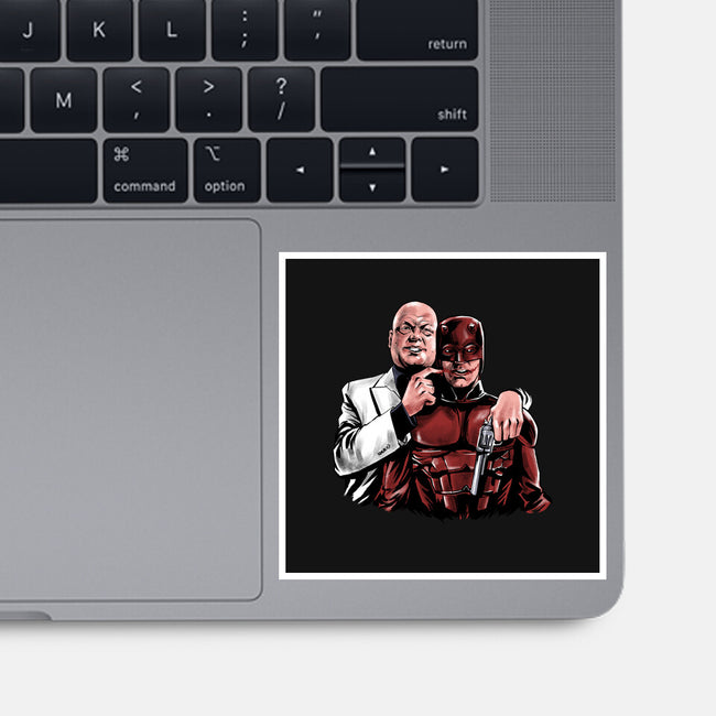 The Kingpin Joke-None-Glossy-Sticker-zascanauta
