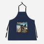 Iron Willy The One-Eyed-Unisex-Kitchen-Apron-NMdesign