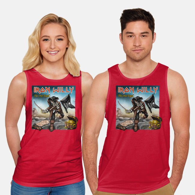 Iron Willy The One-Eyed-Unisex-Basic-Tank-NMdesign