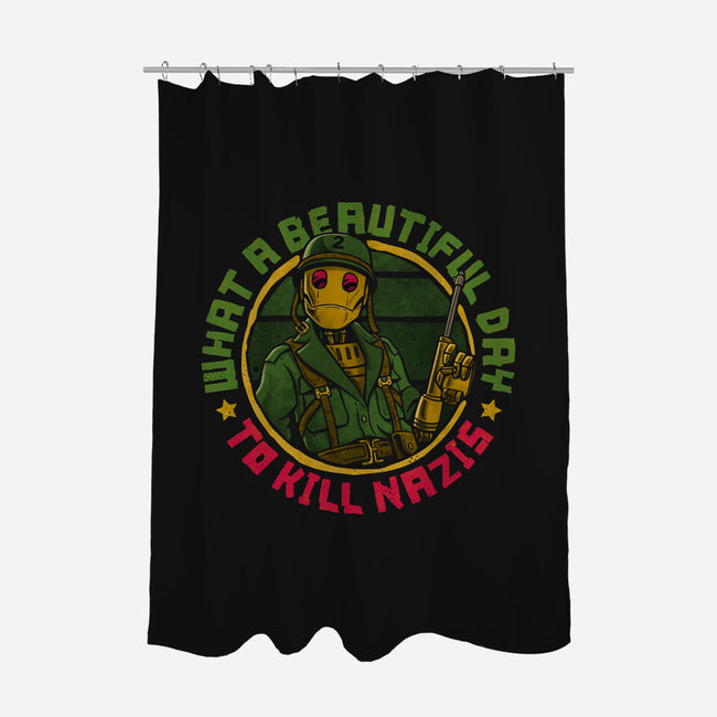 Beautiful Day-None-Polyester-Shower Curtain-teesgeex