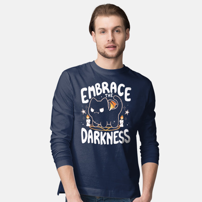 Embracing The Darkness-Mens-Long Sleeved-Tee-Vallina84