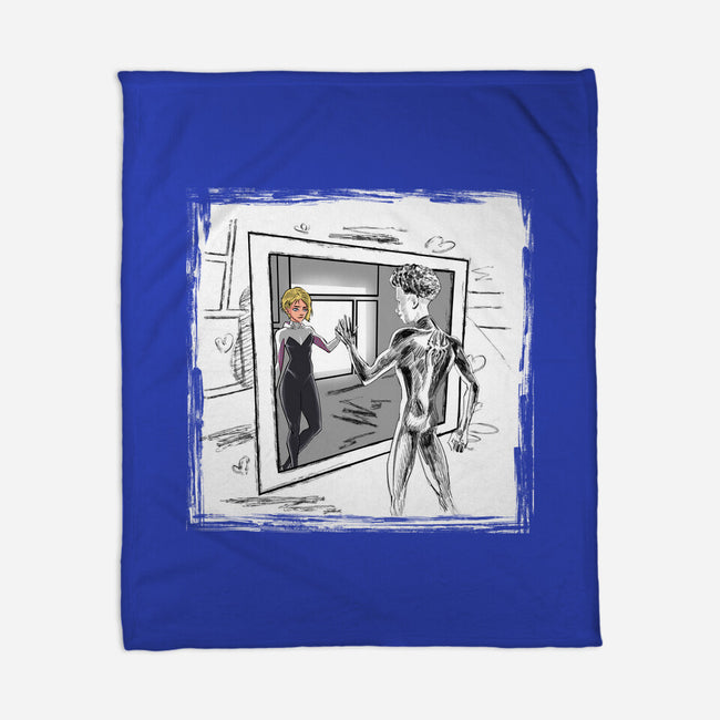 Take On Me Gwen-None-Fleece-Blanket-zascanauta