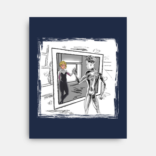 Take On Me Gwen-None-Stretched-Canvas-zascanauta