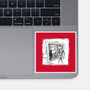 Take On Me Gwen-None-Glossy-Sticker-zascanauta