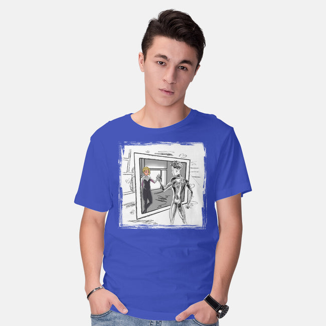 Take On Me Gwen-Mens-Basic-Tee-zascanauta