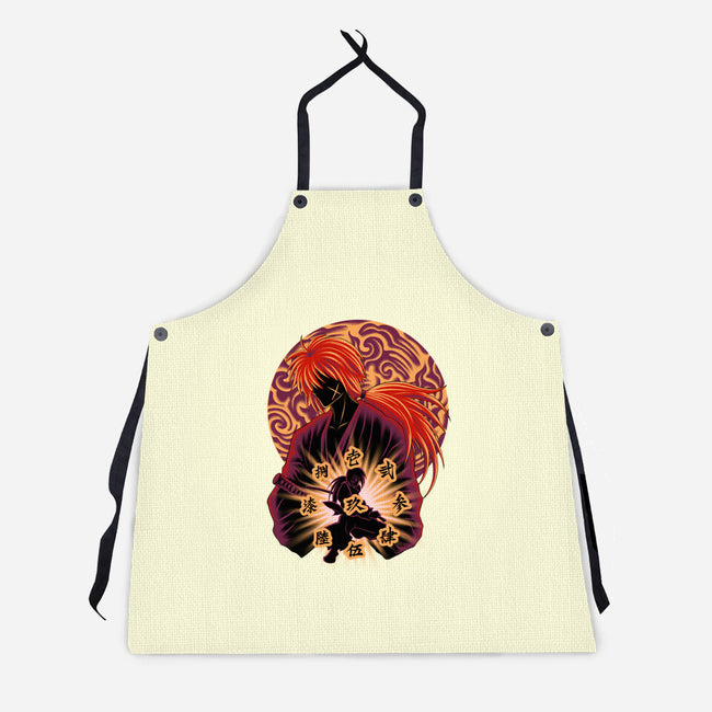 Flying Heaven Sword-Unisex-Kitchen-Apron-rmatix