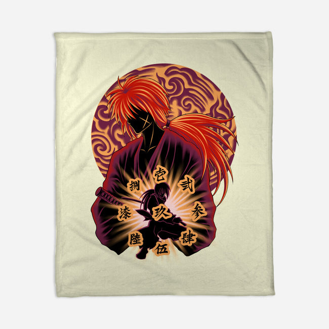 Flying Heaven Sword-None-Fleece-Blanket-rmatix