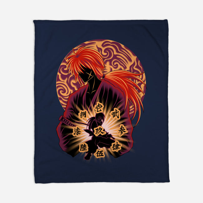 Flying Heaven Sword-None-Fleece-Blanket-rmatix