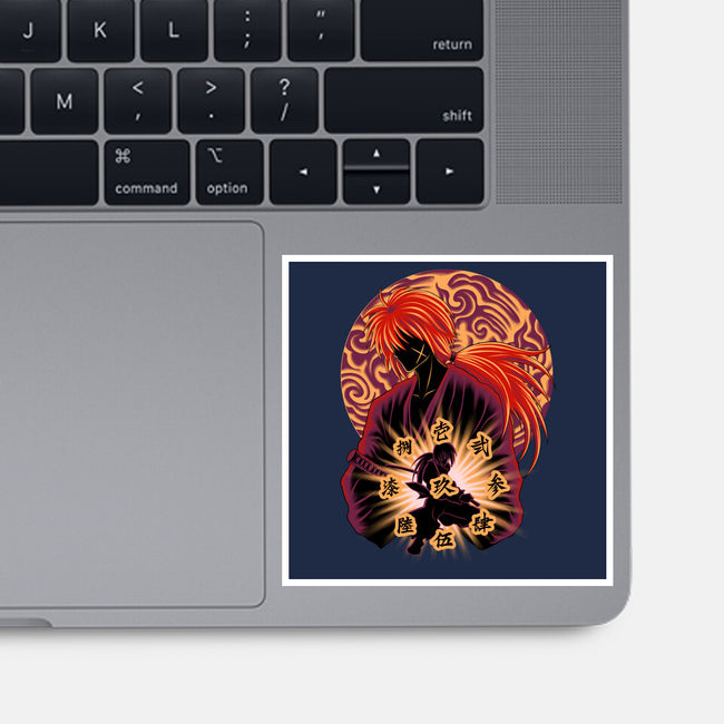 Flying Heaven Sword-None-Glossy-Sticker-rmatix
