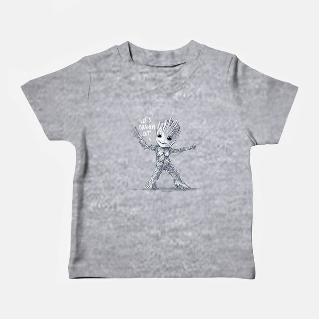 Let's Branch Out-Baby-Basic-Tee-kharmazero