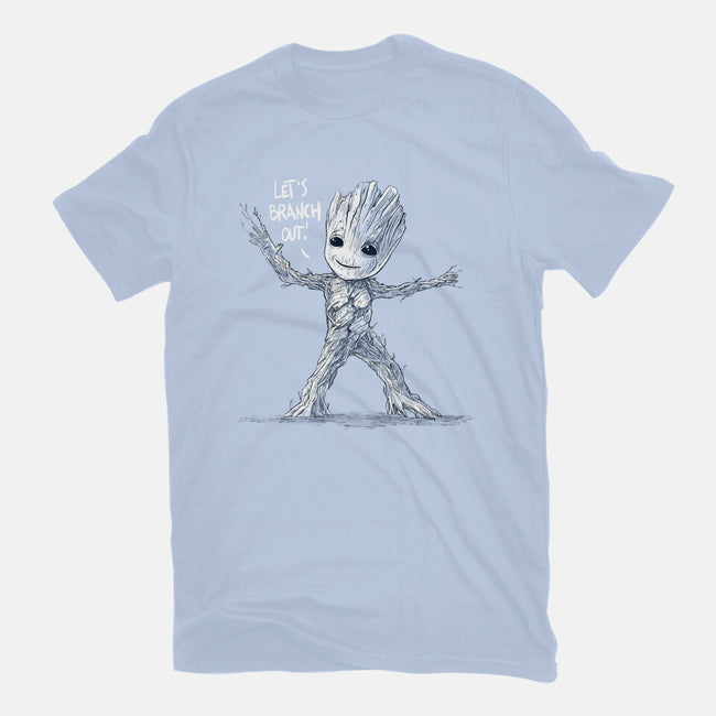 Let's Branch Out-Womens-Basic-Tee-kharmazero