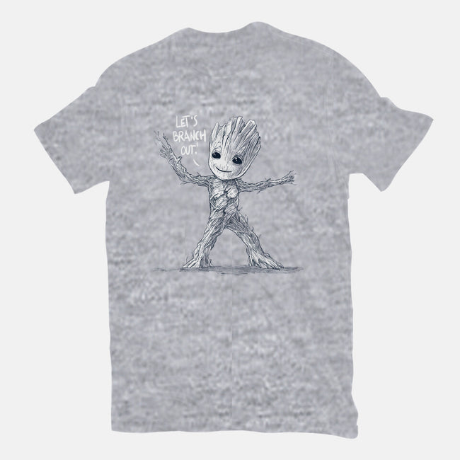 Let's Branch Out-Youth-Basic-Tee-kharmazero