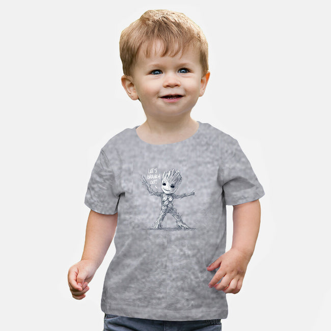 Let's Branch Out-Baby-Basic-Tee-kharmazero