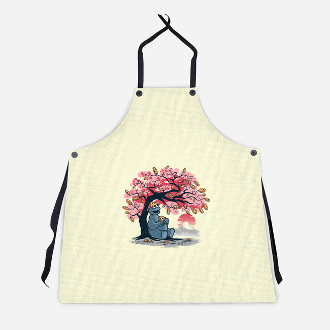 Cookie Blossom-Unisex-Kitchen-Apron-erion_designs