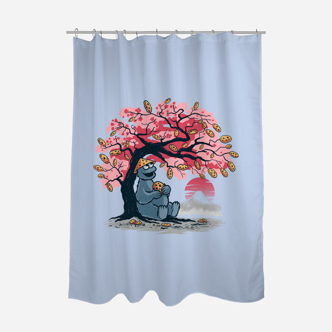 Cookie Blossom-None-Polyester-Shower Curtain-erion_designs