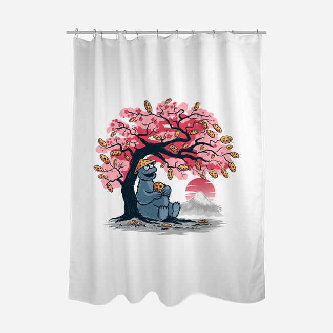 Cookie Blossom-None-Polyester-Shower Curtain-erion_designs