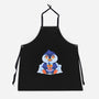 Bubble Tea Penguin-Unisex-Kitchen-Apron-FunkVampire