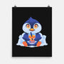 Bubble Tea Penguin-None-Matte-Poster-FunkVampire