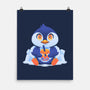 Bubble Tea Penguin-None-Matte-Poster-FunkVampire