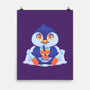 Bubble Tea Penguin-None-Matte-Poster-FunkVampire