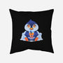 Bubble Tea Penguin-None-Removable Cover w Insert-Throw Pillow-FunkVampire