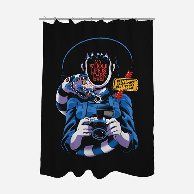 Dark Room-None-Polyester-Shower Curtain-Jorgetiradoart