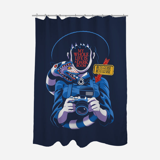 Dark Room-None-Polyester-Shower Curtain-Jorgetiradoart