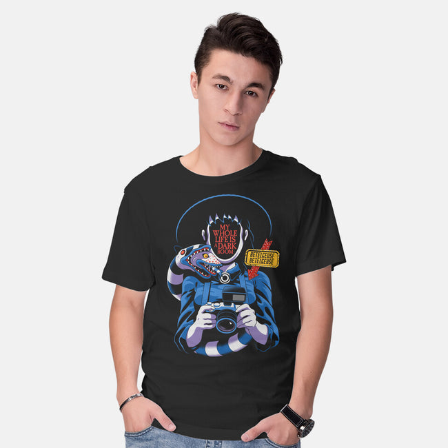 Dark Room-Mens-Basic-Tee-Jorgetiradoart