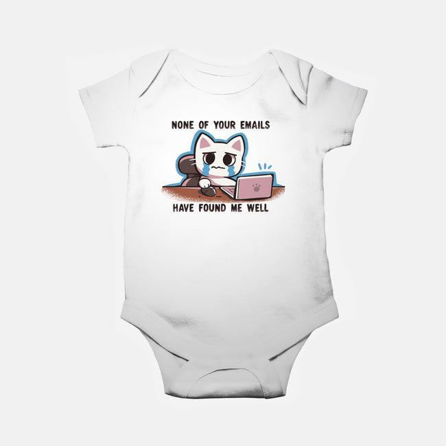 They Have Not Found Me Well-Baby-Basic-Onesie-TechraNova
