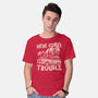 Here Comes Trouble-Mens-Basic-Tee-momma_gorilla