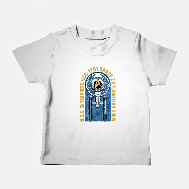 Space Exploration-Baby-Basic-Tee-momma_gorilla