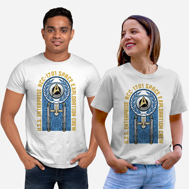 Space Exploration-Unisex-Basic-Tee-momma_gorilla