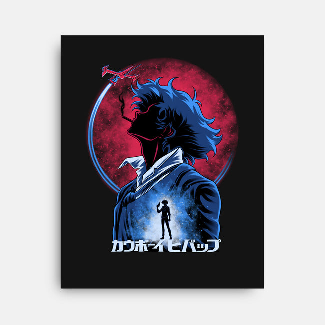 Spike Space Cowboy-None-Stretched-Canvas-rmatix